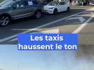 Toulon : les images du mouvement de contestation des taxis contre les nouveaux tarifs du transport médical