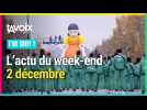 Les 3 infos du week-end - 2 décembre