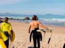 Biarritz: le club de surf de la Milady en travaux