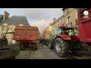 VIDÉO. Des agriculteurs en colère manifestent en tracteurs à Alençon