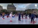 VIDÉO. La patinoire de retour au pied des remparts de Saint-Malo