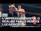 Le boxeur rémois Lucas Podvin met K-O son adversaire