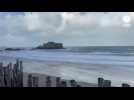 VIDÉO. Des rafales de vent jusqu'à 100 km/h à Saint-Malo