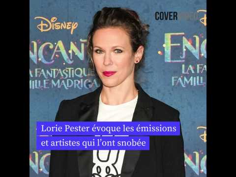 VIDEO : Lorie Pester voque les missions et artistes qui l?ont snobe