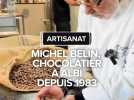 Michel Belin, chocolatier à Albi depuis 1983