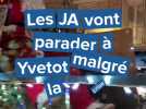 Les Jeunes agriculteurs paradent dans les rues d'Yvetot vendredi 20 décembre 2024