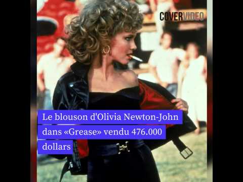 VIDEO : Le blouson d'Olivia Newton-John dans Grease vendu 476.000 dollars