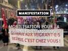 Manifestation migrants Perpignan