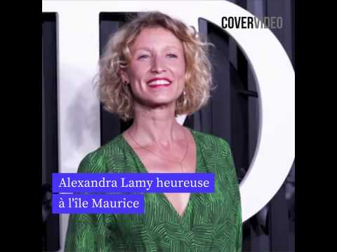 VIDEO : Alexandra Lamy profite de l'le Maurice lors du Festival international du film au fminin