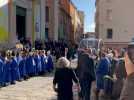 Le pape est arrivé à la cathédrale d'Ajaccio