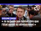 Emmanuel Macron à Mayotte : « Je ne peux pas laisser dire que l'Etat aurait ici démissionné »