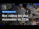 Histoires insolites, personnalités, événements : nos vidéos les plus vues en 2024