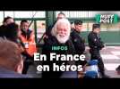 Paul Watson applaudi par la foule pour son retour en France