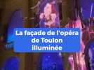 Un spectacle de son et lumière illumine l'opéra de Toulon