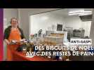 A L'Atelier du bon sens, on utilise des restes de pain pour faire des biscuits