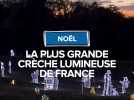 La plus grande crèche lumineuse de France