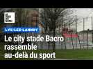 Inauguration du city stade Bacro à Lys-lez-Lannoy