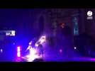 VIDÉO. Un spectacle de feu et de danse sur le parvis de l'église Saint-Gildas à Auray