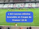 L'AS Cannes se qualifie pour les 16es de finale de Coupe de France.