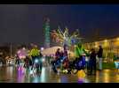 VIDÉO. Une parade nocturne à vélo pour fêter l'arrivée de l'hiver à Saint-Lô