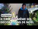 Cet Ardennais fabrique lui même ses décorations de Noël