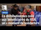 La distribution des colis aux bénéficiaires du RSA, un « moment de solidarité » à Douai