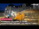 Pourquoi les agriculteurs manifestent devant les préfectures ? On a posé la question !