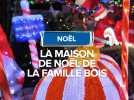 La maison de Noël de la famille Bois