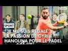 Cyril Hanouna de passage à Reims pour disputer un tournoi de padel