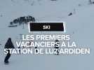 Les premiers vacanciers sont arrivés à la station de ski de Luz-Ardiden