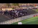 National 2 - Sept cents supporters des Girondins de Bordeaux sont arrivés au stade Rimbault de Bourges