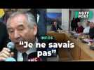 François Bayrou martèle qu'il n'était « pas au courant » des violences sexuelles à Bétharram