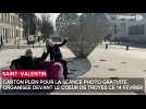 Carton plein pour la séance photo de la Saint-Valentin au CSur de Troyes