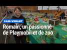 Romain, passionné de Playmobil, expose à Saint-Venant