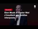 VIDEO. Elon Musk et Xavier Niel s'insultent par médias interposés