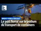 Le port fluvial de Bruay-sur-l'Escaut, sur le podium national du transports de containers