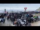 Les motards du convoi arrivent par milliers