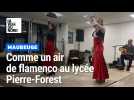 Le flamenco présenté aux élèves du lycée Pierre-Forest de Maubeuge