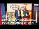 Emmanuel Chopin reçoit l'Etoile de l'Oeonotourisme