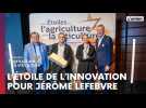 Frédéric Lefebvre reçoit l'étoile de l'innovation