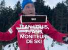 Jean-Louis, l'un des plus vieux moniteurs de ski de France