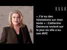 « J'ai eu des hésitations sur mon texte » : Catherine Deneuve revient sur le jour où elle a eu...