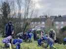 Le parc de la chaussée Brunehaut, nouveau poumon vert d'Houdain avec 1 600 arbres plantés