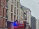 Incendie immeuble au Havre