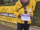 Marie Ortegat et la Confédération paysanne en campagne à Beauvais