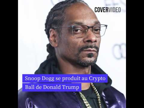 VIDEO : Snoop Dogg critiqu pour sa participation au Crypto Ball de Donald Trump