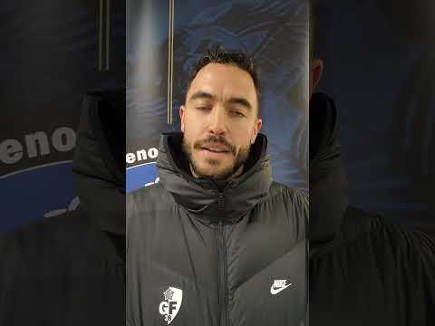 Mathis Valery coach adjoint de Grenoble après GF38 - OL B (1-1)