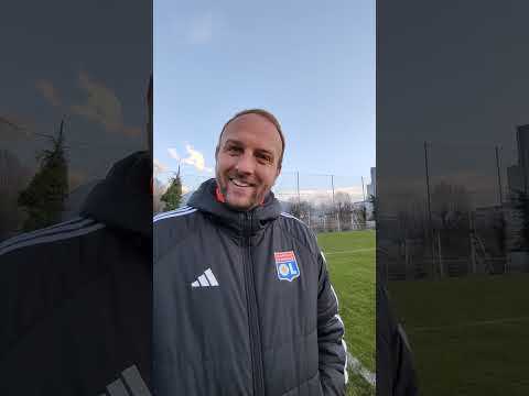 Julien Perney coach de l'Olmpyique Lyonnais après GF38 - OL  (1-1)