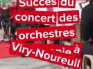 A Viry-Noureuil, 300 personnes au concert des orchestres d'harmonie