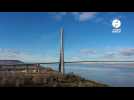 VIDÉO. La visité guidée du pont de Normandie à l'occasion de ses 30 ans